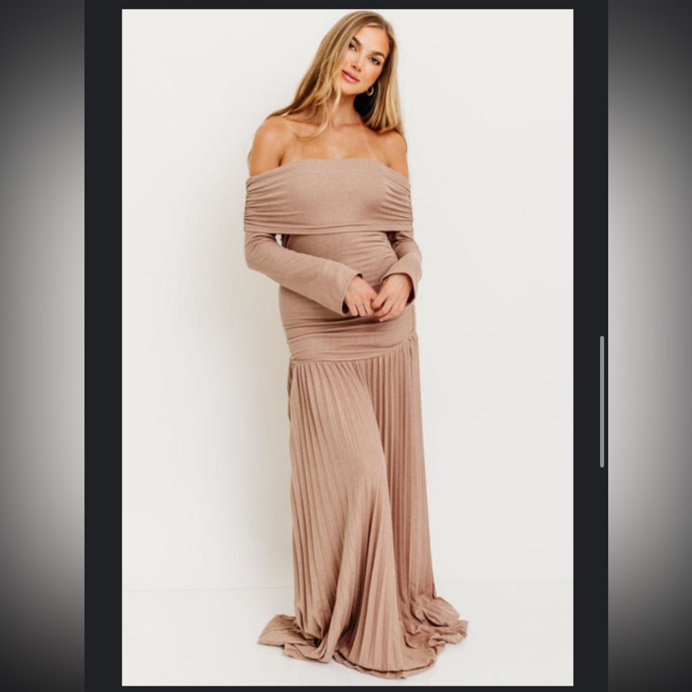 Baby shower dress - "WORTH collective" - fits maternity and pre/postpartum
